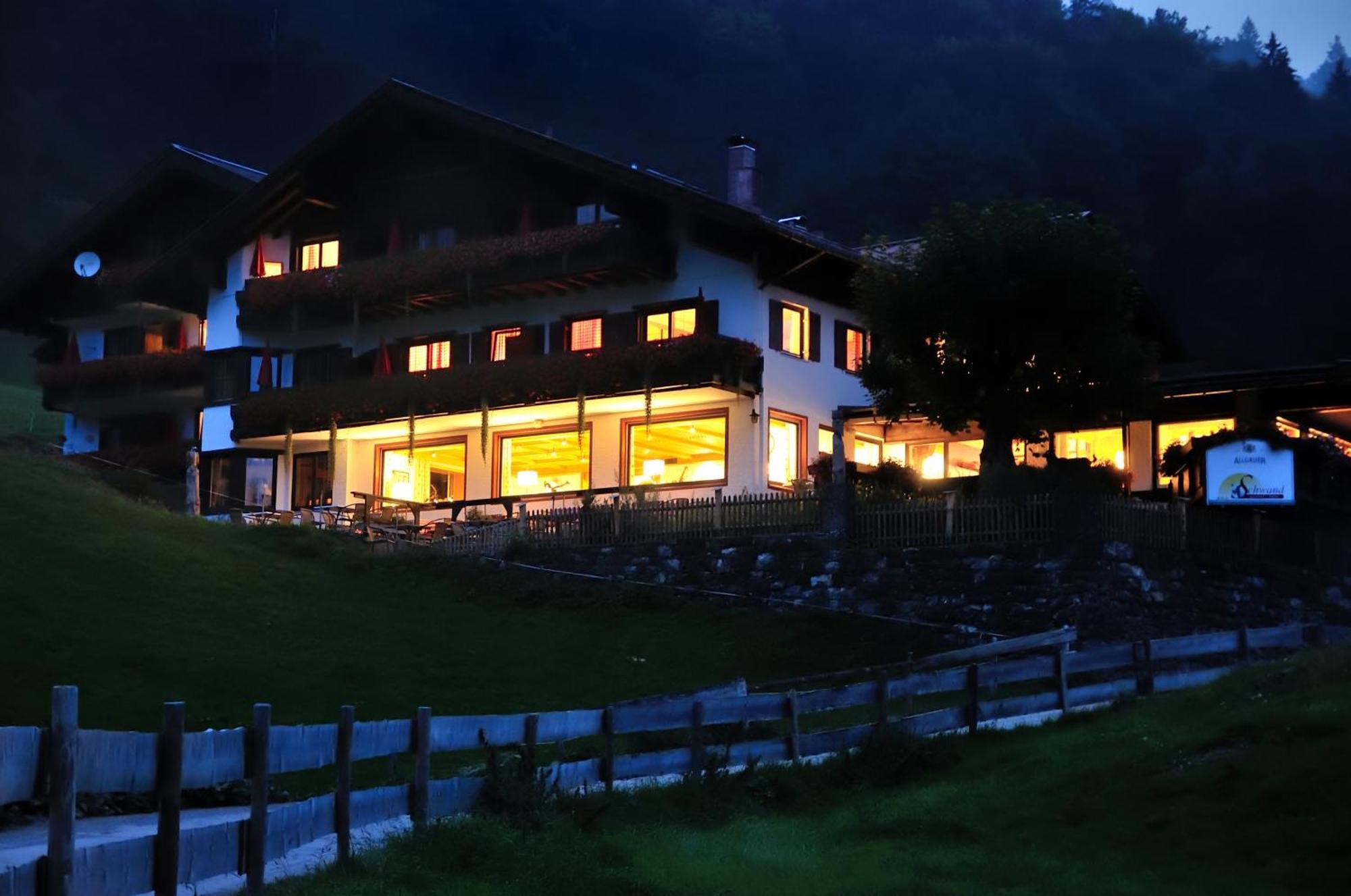Alpengasthof Hotel Schwand Oberstdorf Kültér fotó
