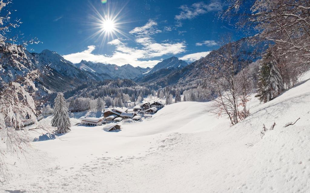 Alpengasthof Hotel Schwand Oberstdorf Kültér fotó
